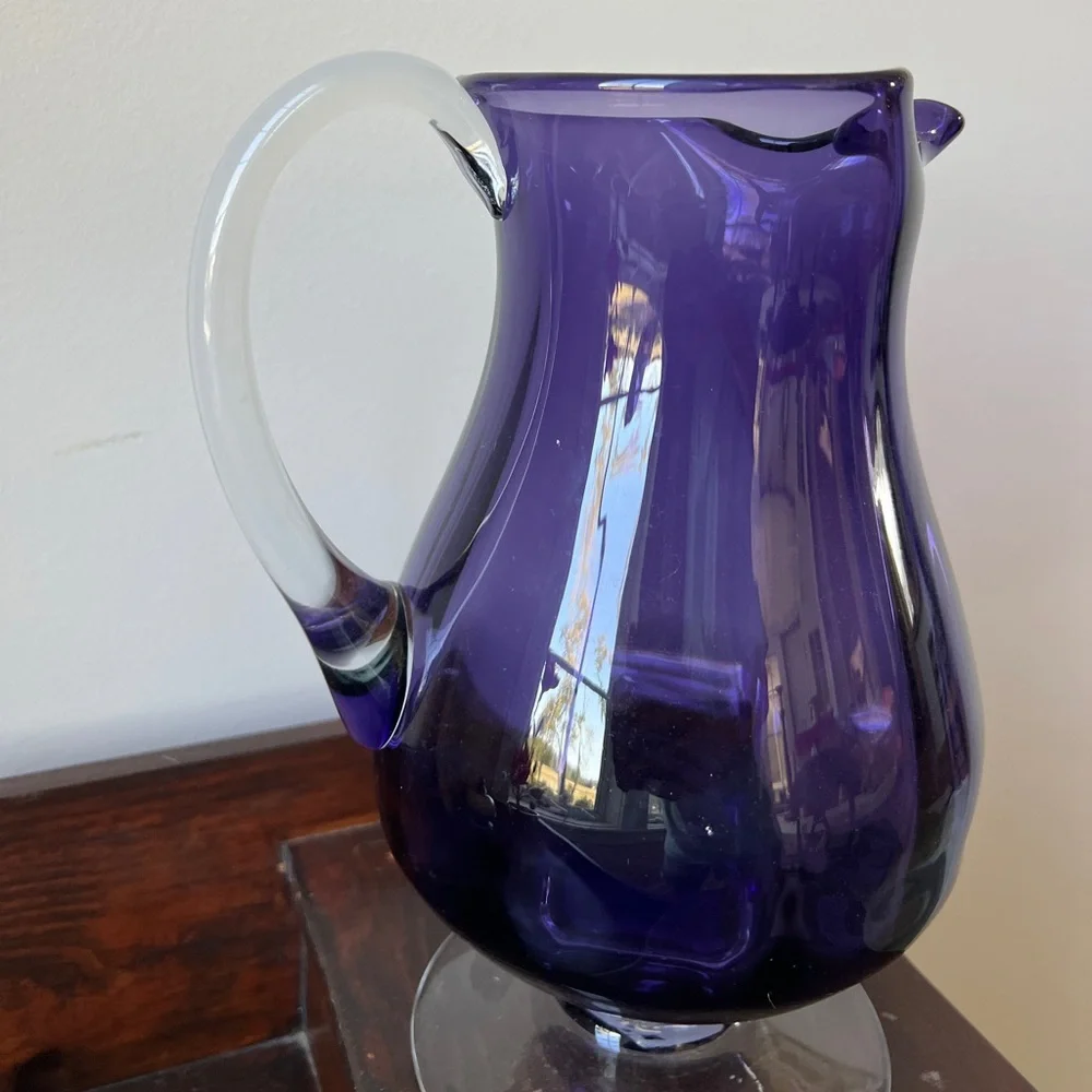 Purple Polish Vase Pitcher